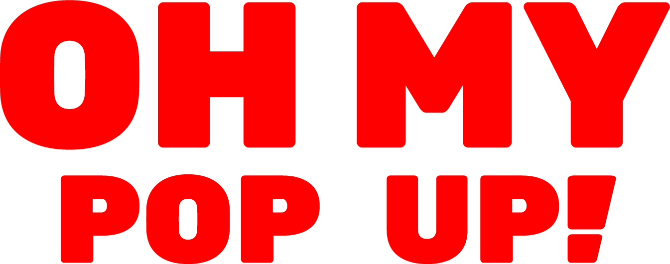 OH MY POP UP! logo